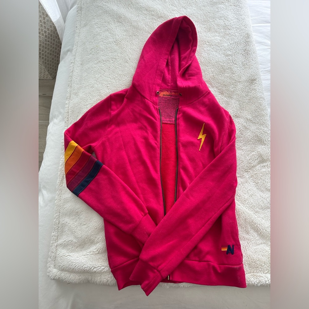 Aviator Nation Zip Up Hoodie